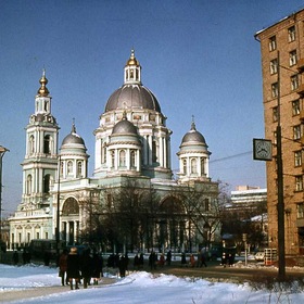 Богоявленский (Елоховский) собор (из старых фотографий)